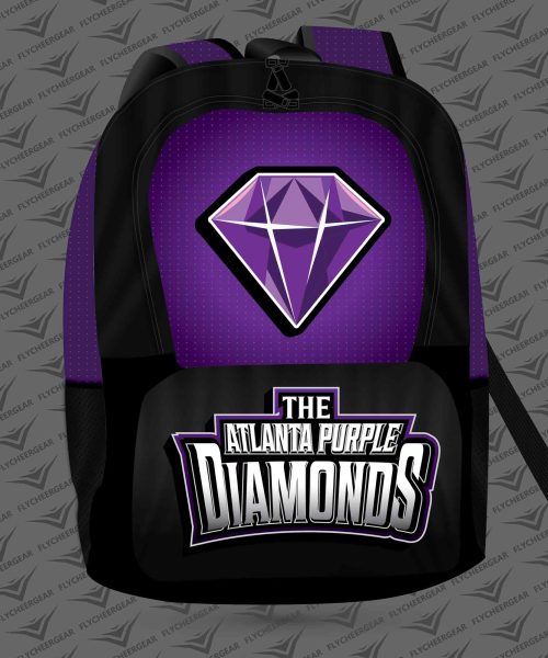 Atlanta Purple Diamondz- Backpacks