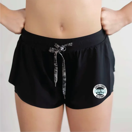 CFA Black Flutter Short
