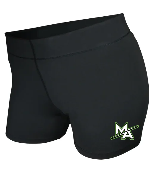 MA Black Performance Shorts