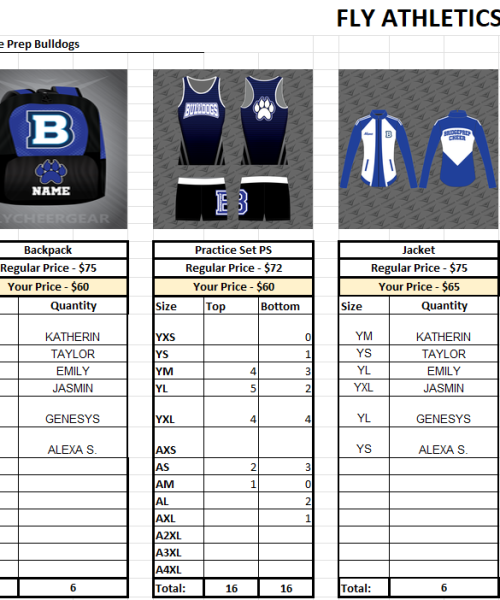 Bridge Prep -24 Order