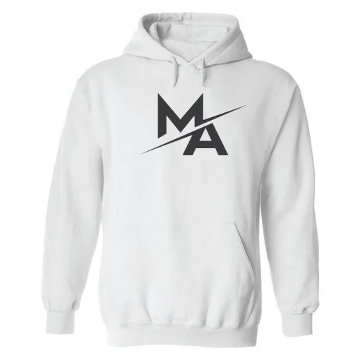 MA White Hoodie