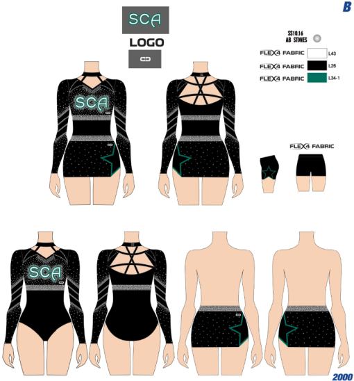 Stingrays Cheer Athletics- added uniform